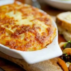 Gratin de topinambours façon tartiflette - Topinambiflette
